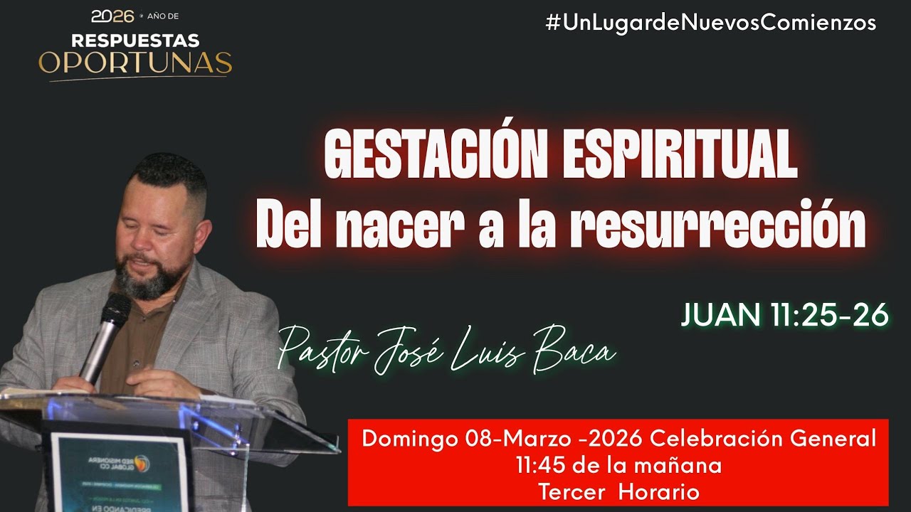 Gestación Espiritual Del Nacer a la Resurrección/ PASTOR JOSE LUIS BACA 