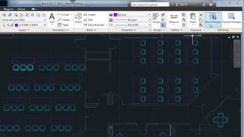 AutoCAD LT 2012: Rectangular Arrays