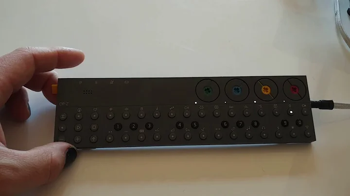 OP-Z Tutorial How To Copy and Paste A Track From One Pattern to Another