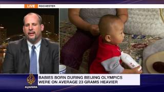 Study: Beijing babies born heavier during Olympics