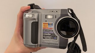 Digital Camera from the year 2000, Introducing Sony Mavica FD90 Digital Camera from the year 2000, Introducing Sony Mavica FD90