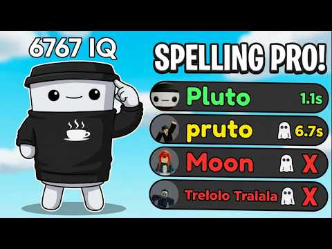 Roblox Spelling Race funny moments 1 (memes)