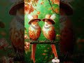 #saxsFM AI Beautiful bird Design ART:  Bird couple vol2