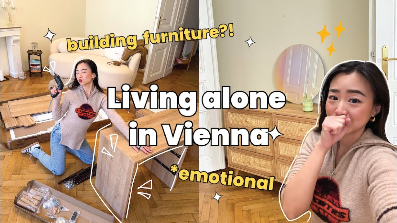I built my first furniture! vintage furniture shopping | cute cafés | Vienna Dairies