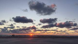 Mesmerizing Sunset in Liepāja 🌅 4K Baltic Sea Magic | Latvia Relaxing Video