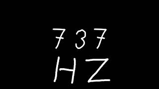 737 hz
