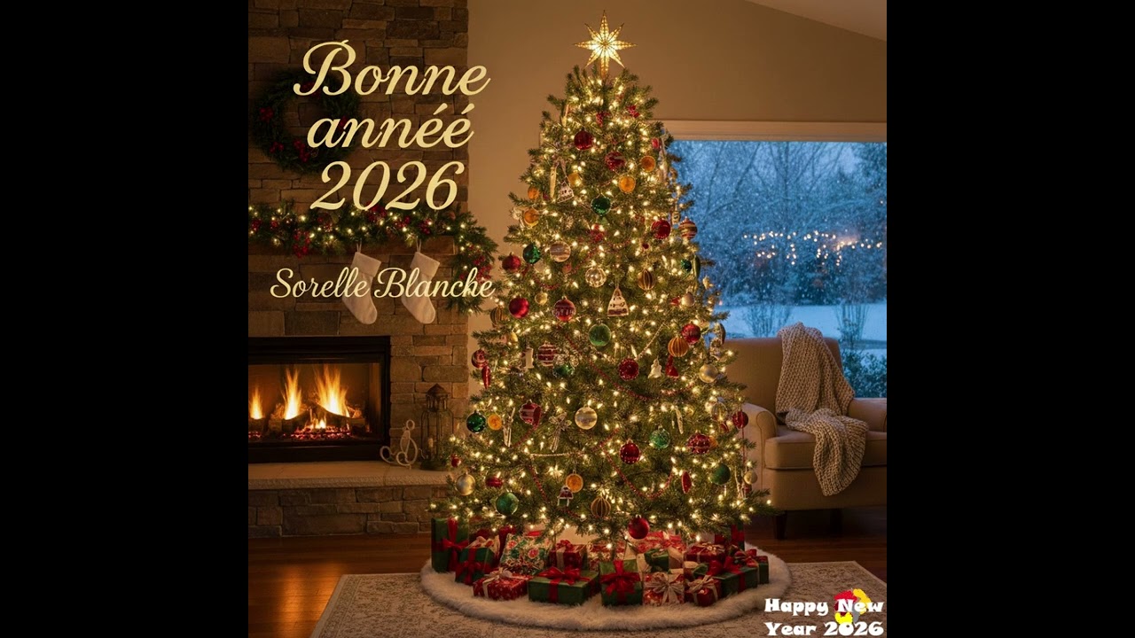 Bonne heureuse année Sorelle Blanche