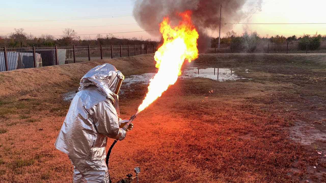 X15 Flamethrower TEST