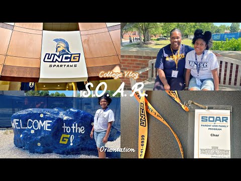 S.O.A.R : UNCG College Vlog   #uncg #collegevlog #college 