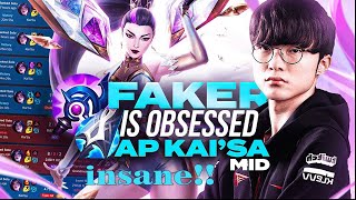 ▶Faker Kaisa Mid Proview⚡How to play kaisa Vs Cassiopeia Mid Lane⚡T1 Faker Proview