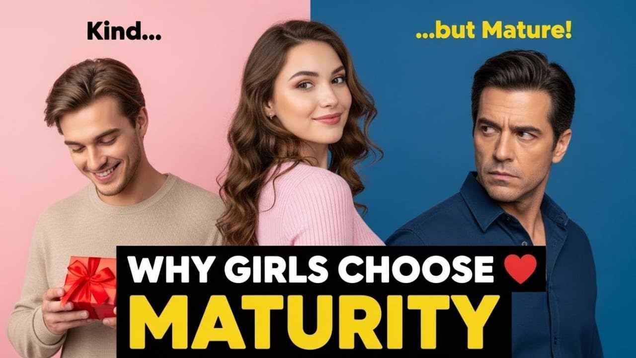 “Why Girls LOVE Kind Guys… But Marry Emotionally Mature Men”