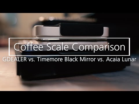 Real Coffee Gear Review  Acaia Lunar vs Timemore Nano Scales 