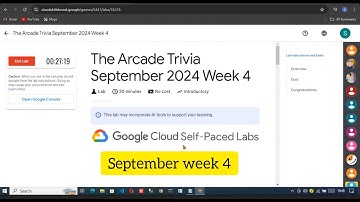 The Arcade Trivia September 2024 Week 4 #quiz answers || #gcp #googlecloudarcade #arcadefacilitator