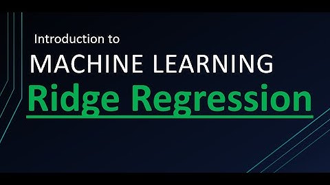 Ridge Regression - Taming the Bias-Variance Trade-off
