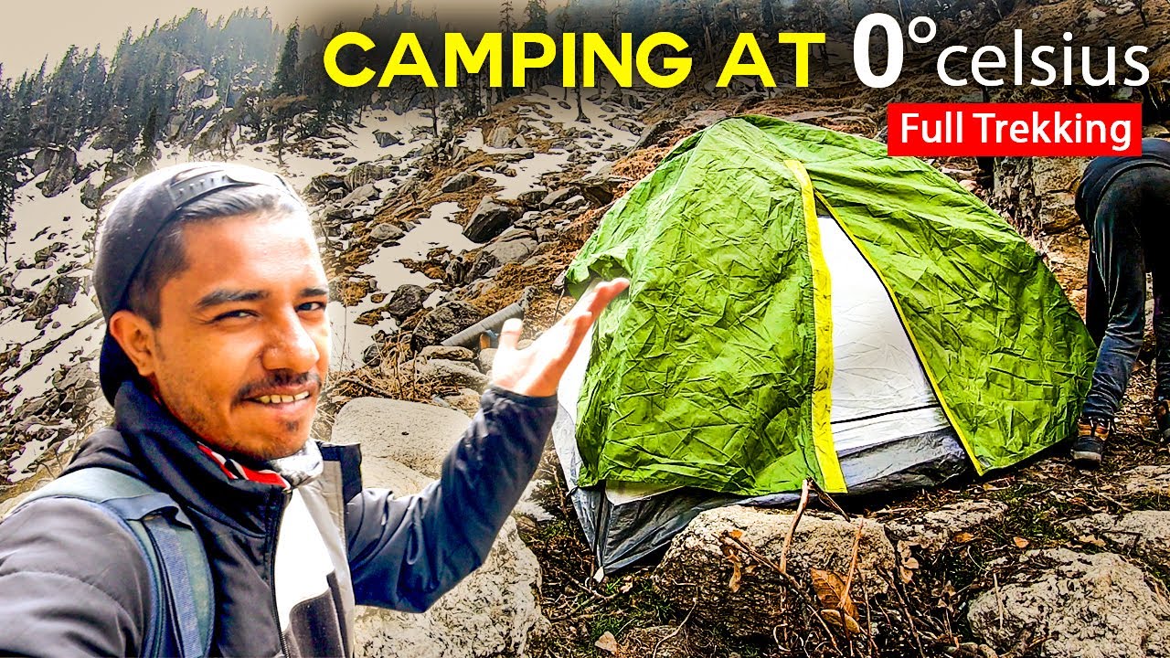 Camping aur Trekking Pad Gayi Bhaari 😱 KARERI LAKE HIMACHAL 😍 Ep2