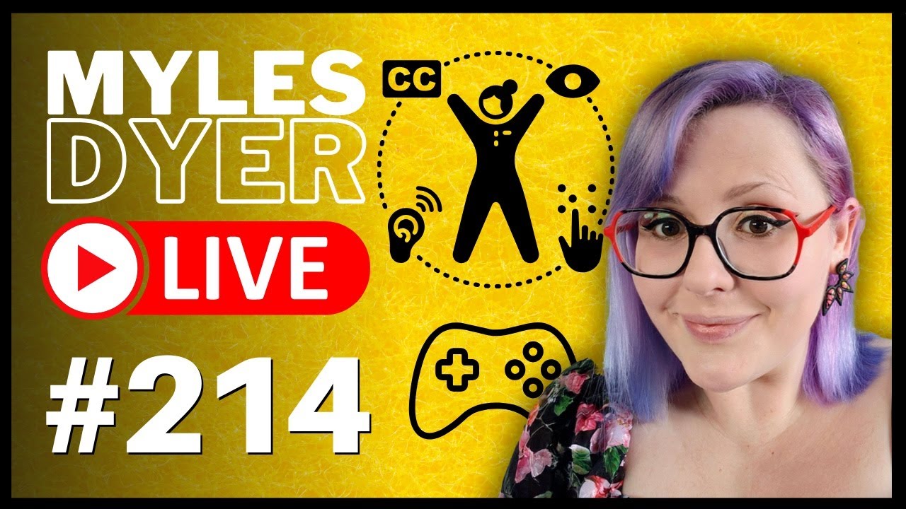How accessible are games really? w/ Jarvs Tasker | Myles Dyer LIVE 