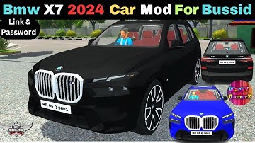 "BMW X7 2024: The Ultimate Bussid Mod Experience! 🚗✨"