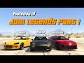 Evolution of JDM Legends in GTA Games Part 1 | Honda, Mazda &amp; Mitsubishi