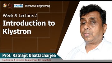Lec 29: Introduction to Klystron