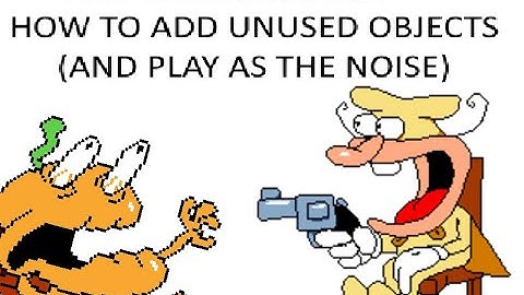 HOW TO ADD UNUSED OBJECTS IN PIZZA TOWER LEVEL EDITOR (And play as the Noise!)