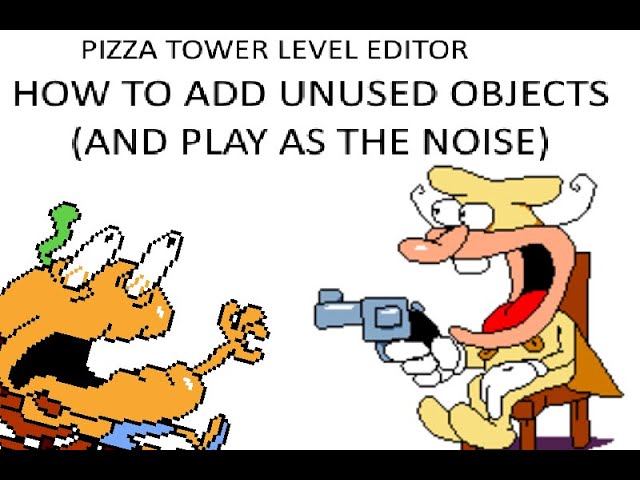 Pizza Tower UNUSED Content  LOST BITS [TetraBitGaming] 
