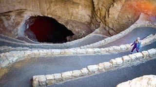 The SPOOKIEST National Park? | CARLSBAD CAVERNS Nat'l Park in 4K | Full Time Truck Camper Living