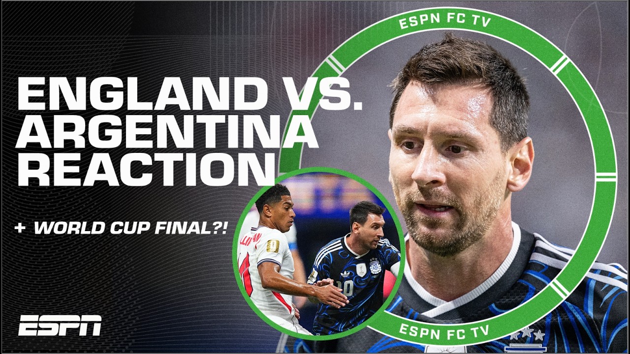 HEARTBREAK! Argentina vs. England FULL REACTION [World Cup Semis] | ESPN FC