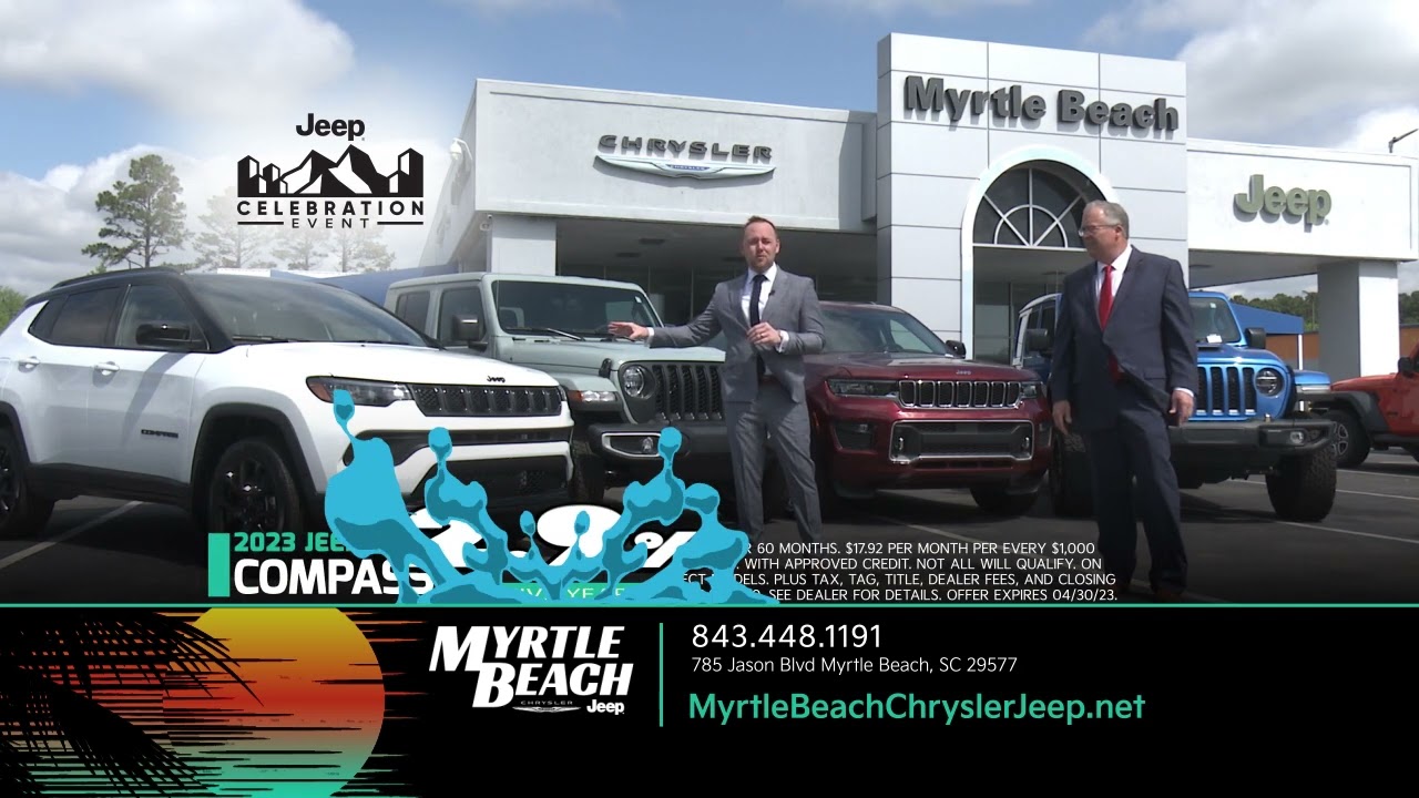 Myrtle Beach ChryslerJeep with Bobby Gale during the Jeep Celebration Event!  