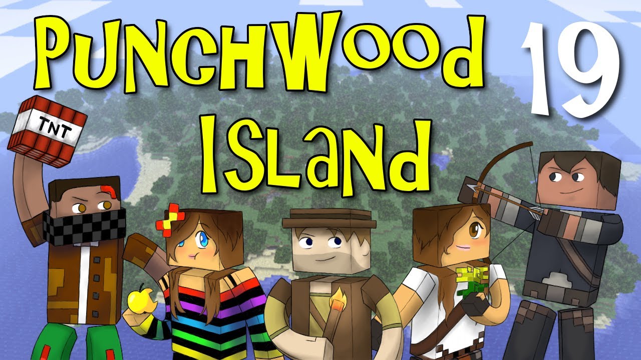 Punchwood Island E19 "Nether Portal" (Minecraft Family 