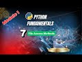 7. File Access Methods |  Python fundamentals for Network Automation | CCNA Automation | Devnet