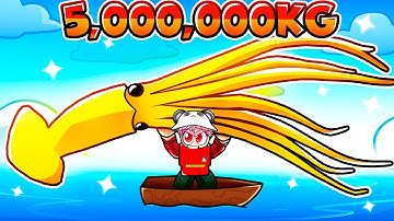 Catching The Mythical COLOSSAL Squid in Fisch