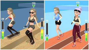 FASSHION MODEL WALK FUNNY GAME #3 | FASHION 3D GAME CATWALK ON ANDROID/IOS