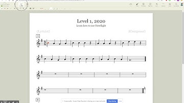 Noteflight 2020, setup (WATCH THIS FIRST!)