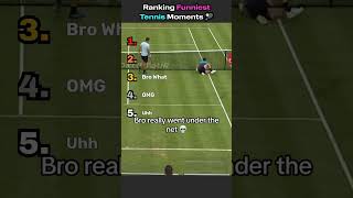 Tennis players losing their minds 😂🎾 #funny #fails #shorts