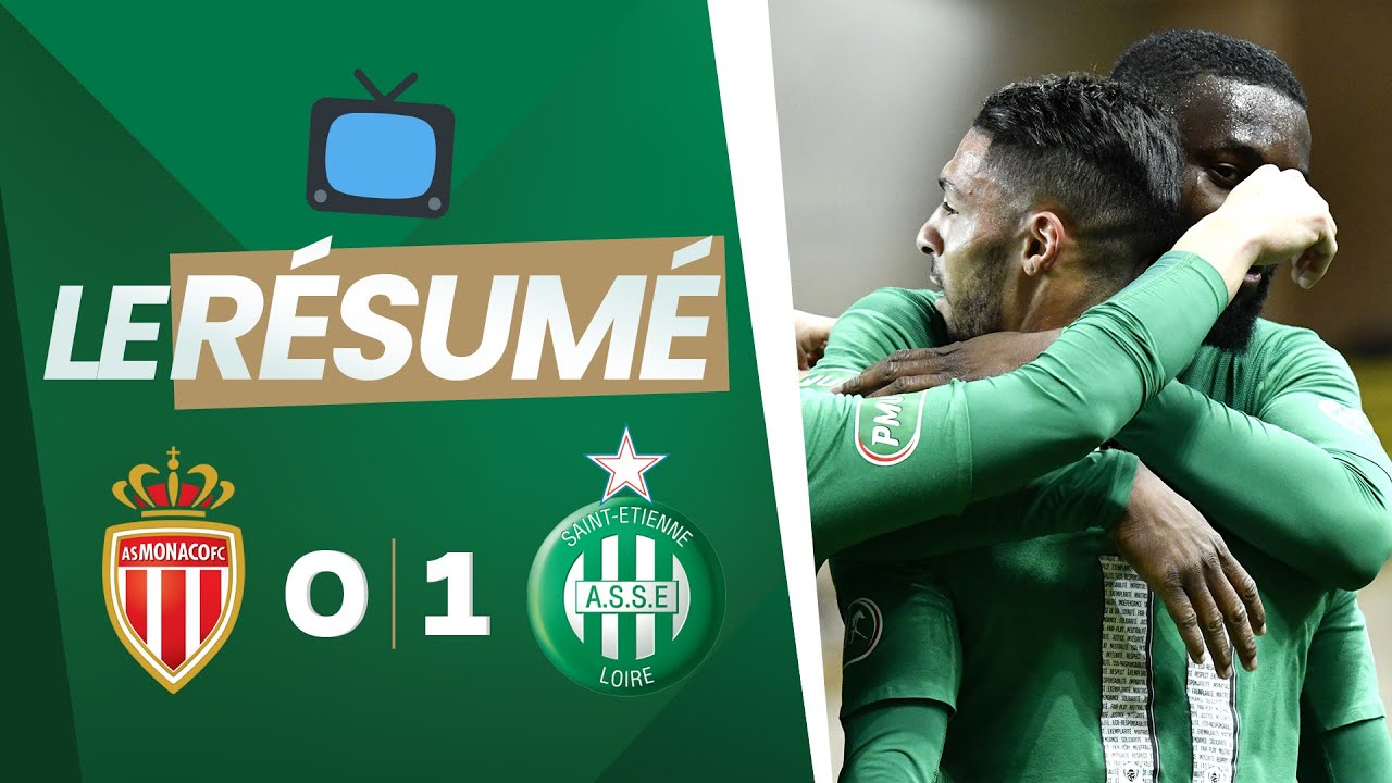 Monaco 0-1 ASSE : le résumé vidéo