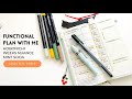 Functional Hobonichi Weeks plan with me (Nuance Mint Soda) Wk 50 | YouTube planner |paperjoyph