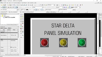 Simulasi Rangkaian Star Delta dan Rangkaian DOL Menggunakan CX-Programmer dan CX-Designer (Part1)