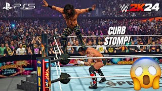 WWE 2K24 - CM Punk vs. Seth Rollins - WrestleMania 41 Main Event Match | PS5™ [4K60]