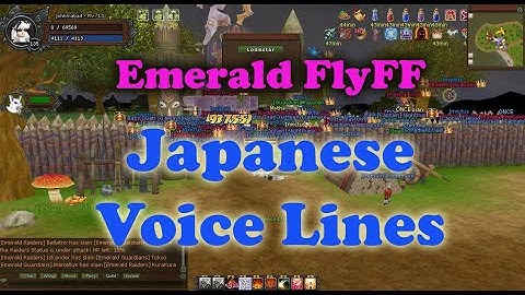 Emerald FlyFF: Japanese Voice Lines