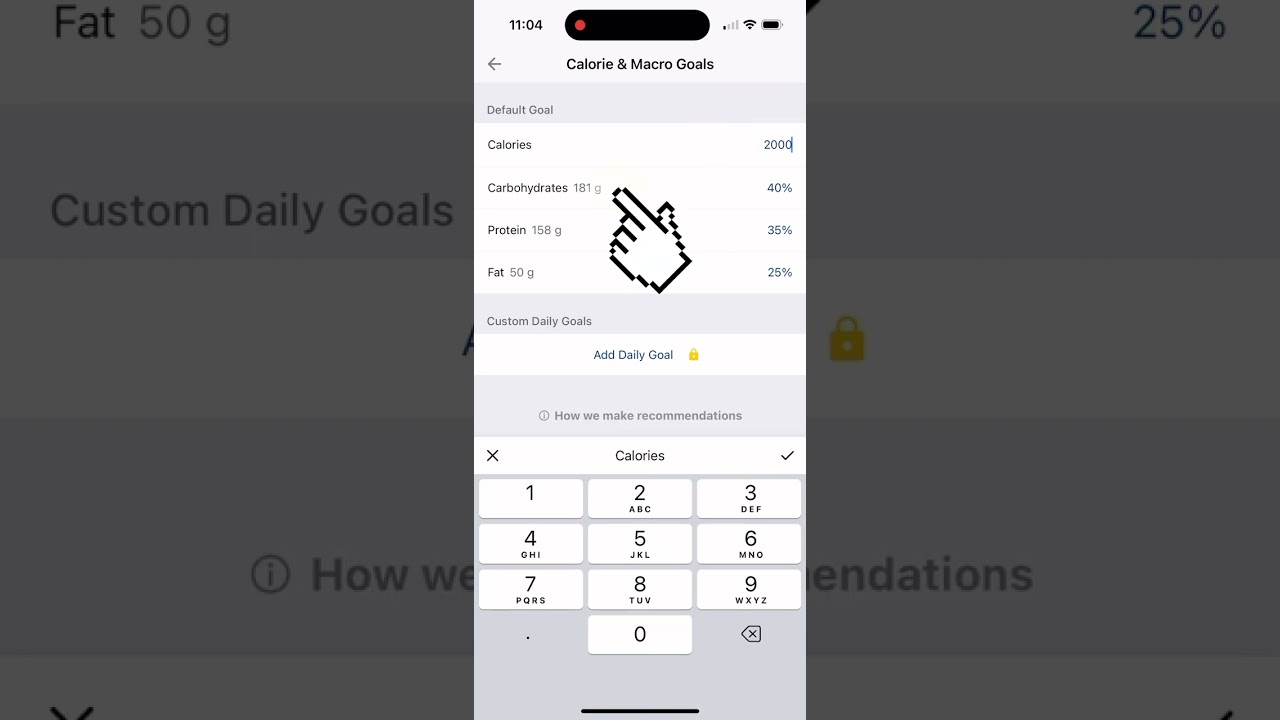 MyFitnessPal: Adjust Calorie & Macro Goals Tutorial