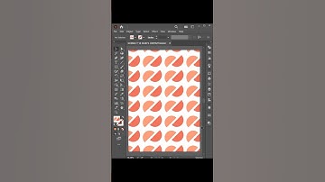 Simple seamless pattern in illustrator#shortvideo #illustrator#shorts#tutorial #design#surfacedesign
