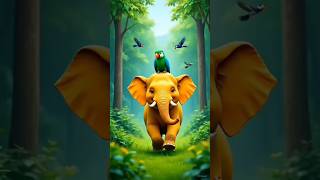elephant tummy time #cartoon #video #animation #youtubeshorts
