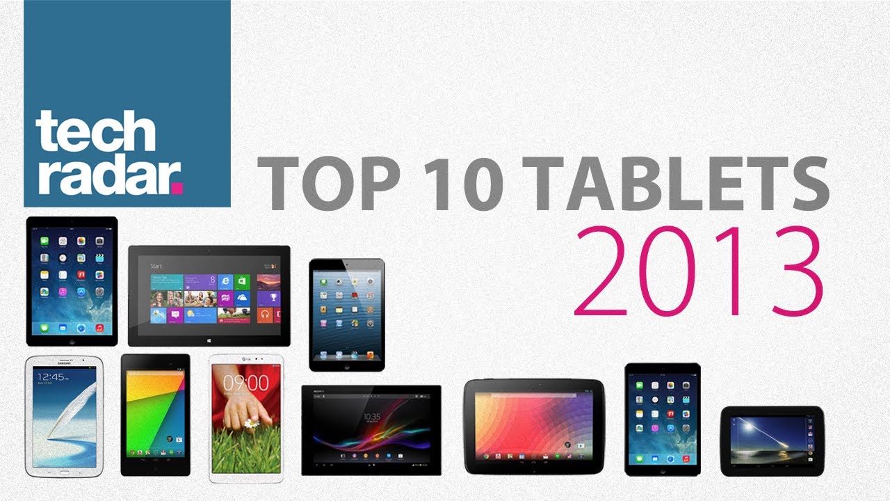 Best Tablet 2013 Top 10 ranking YouTube