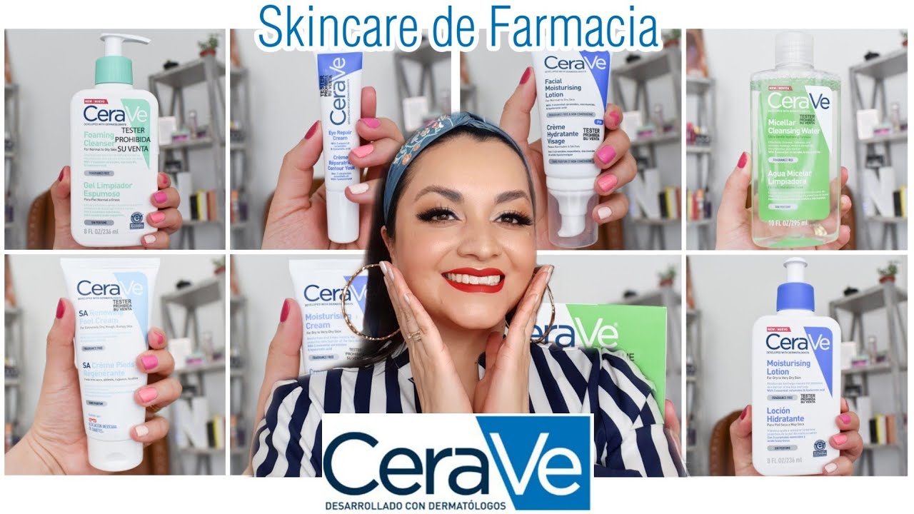 Rutina Facial con Productos Dermatológicos CERAVE YouTube