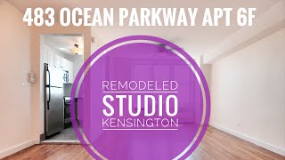 483 Ocean Parkway Apt 6F 👉🏻 Video Tour of Remodeled Studio Apartment in Kensington, Brooklyn NYC!!