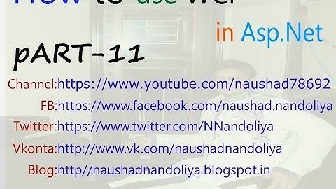 WCF Part11 Use WCF SERVICE LIBRARY in Asp.Net 4.0