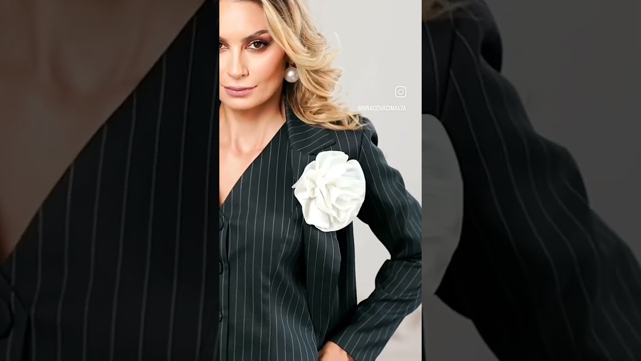 Power in every stripe. Feel confident, unstoppable, and  elegant. 