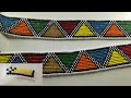 Part 1 of 5 Ndebele stich beaded belt tutorial