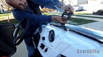 RZR Flip Up WindShield Install by Extreme Metal EMP11215 from GearUp2Go.com