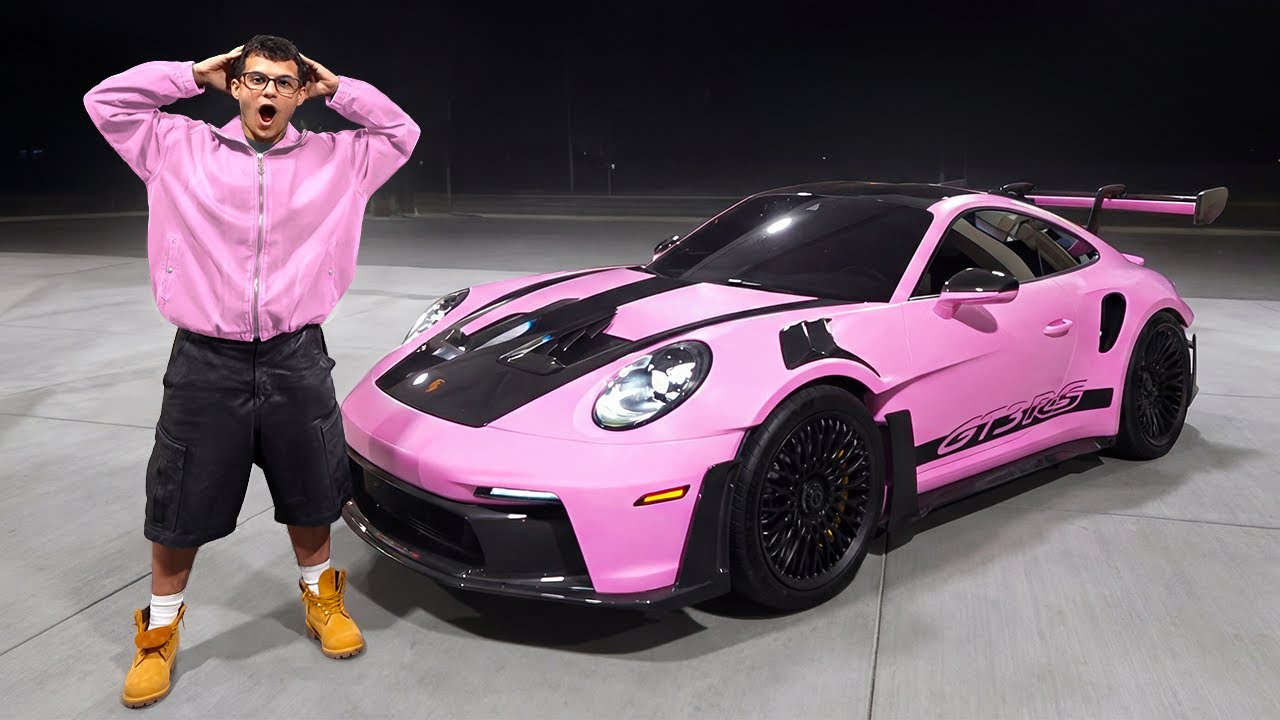 Представляю вашему вниманию мой кастомный Porsche GT3R стоимостью 500 000 долларов!